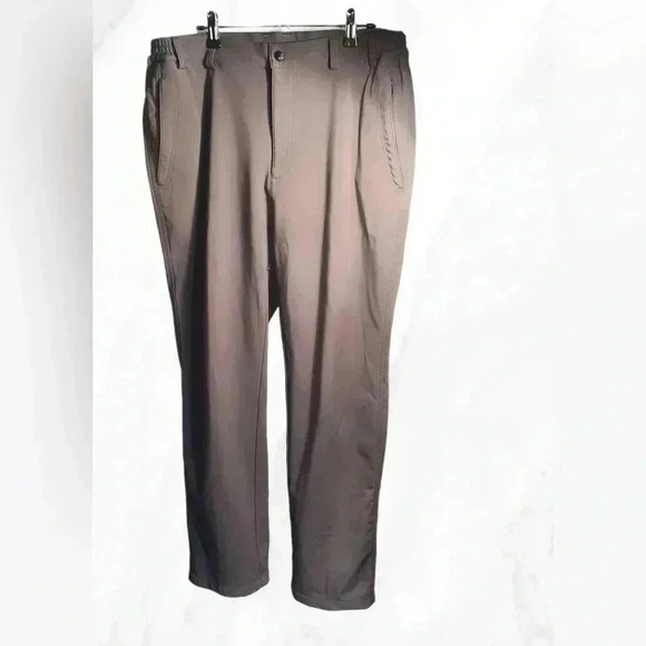 The North Face casual athletic hiking grey soft shell  fleece lined pants XXL - Picture 2 of 6